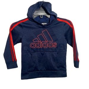 Kids Adidas Pullover Hooded Sweatshirt